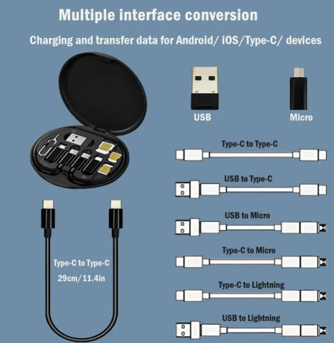 Multi Adaptador De Carga Viajero